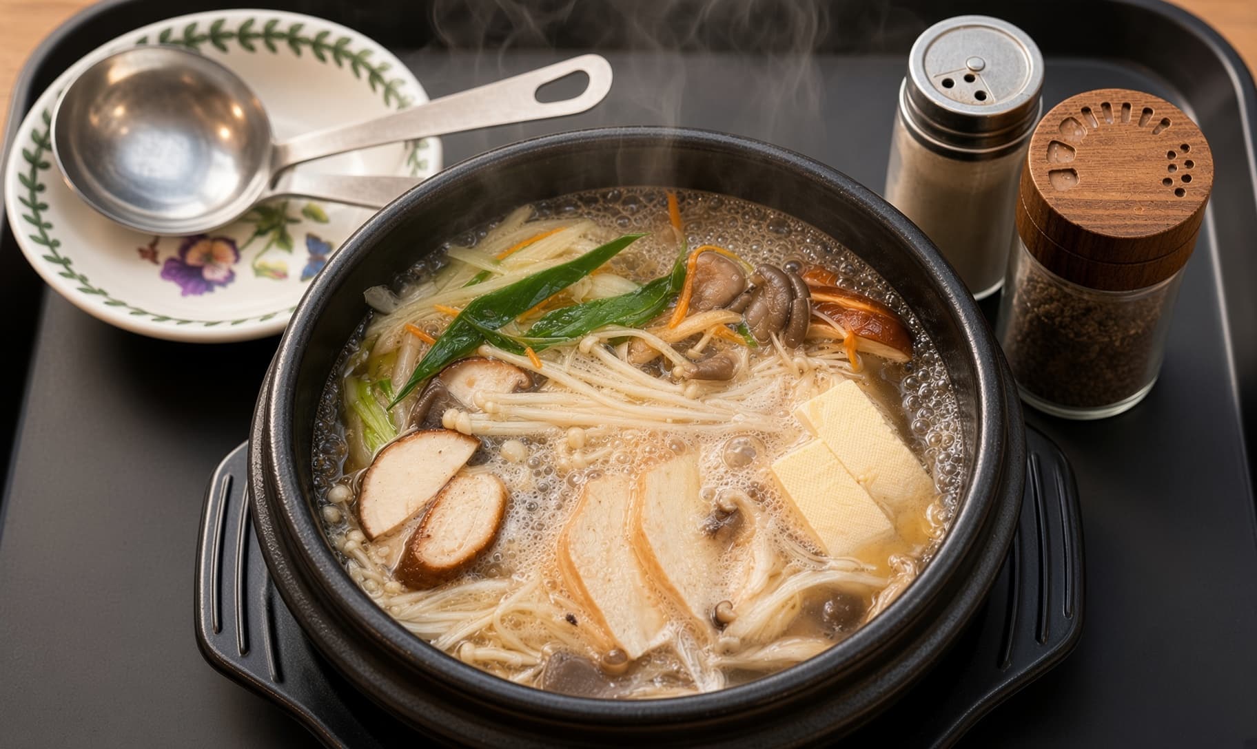 明太魚乾豆芽解酒湯